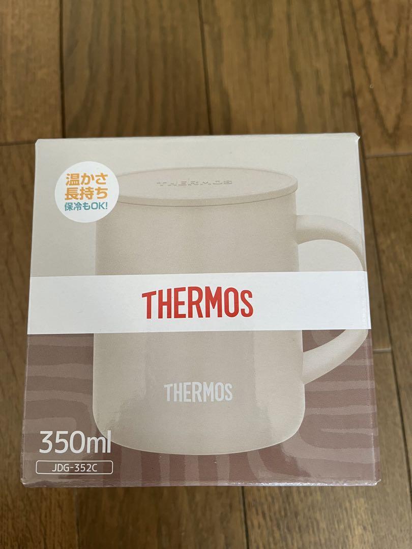 新品サーモス 真空断熱マグカップ 350ml フタ付き