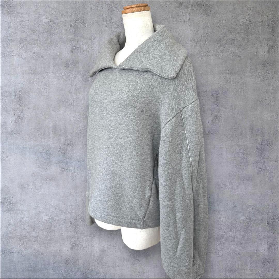 ★美品◆アダムエロペ◆ 襟付きスウェット