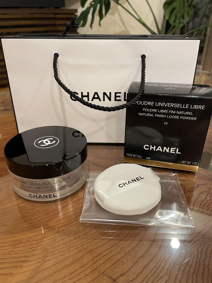 CHANEL シャネルフェイスパウダー  空箱、新品パフ、紙袋