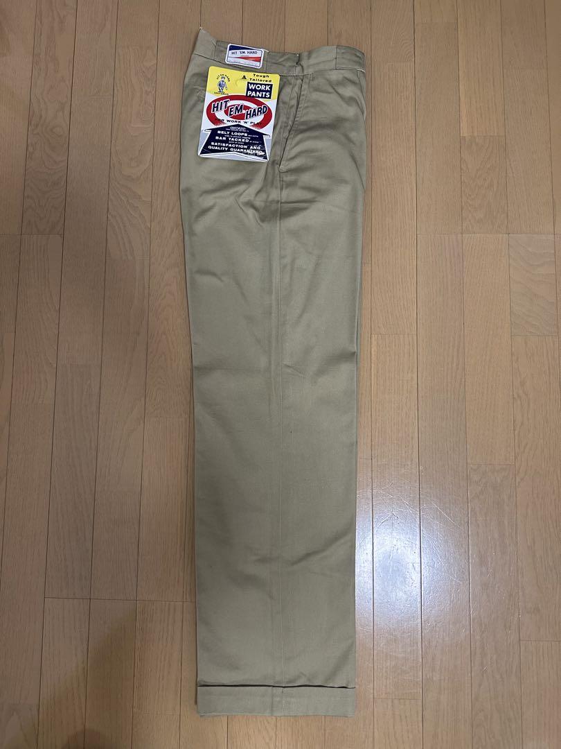 デッドストック 50s チノパン ワークパンツ USA製 股ガゼット デッドストック 50s チノパン ワークパンツ USA製 股ガゼット