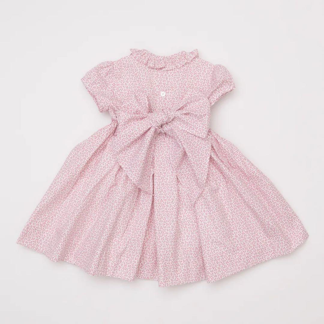 Amaia Kids - Balear dress - Blue plumeti アマイアキッズ