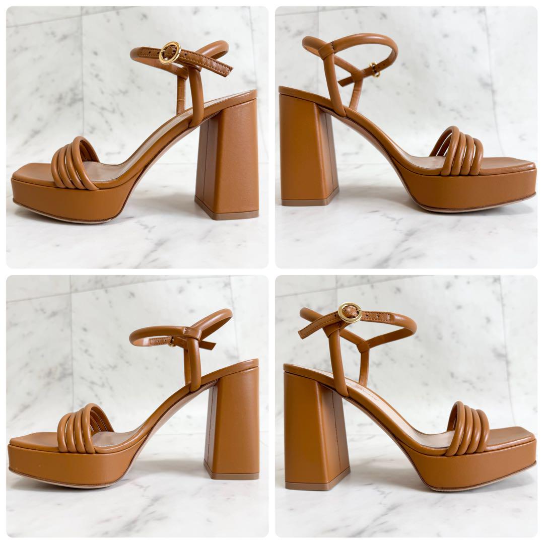 新品未使用 GIANVITO ROSSI ジャンヴィトロッシ ゴールド