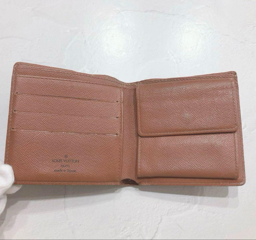 LOUISVUITTON ルイヴィトン 折財布 モノグラム ブラウン レザー
