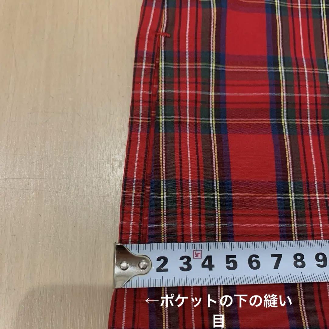 フレッドペリー タータンチェック シャツワンピース