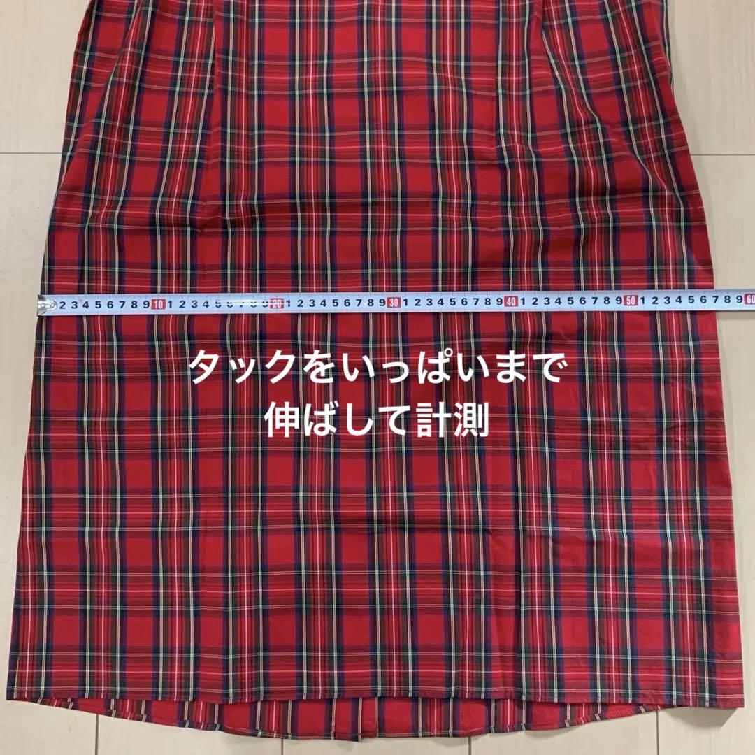 フレッドペリー タータンチェック シャツワンピース