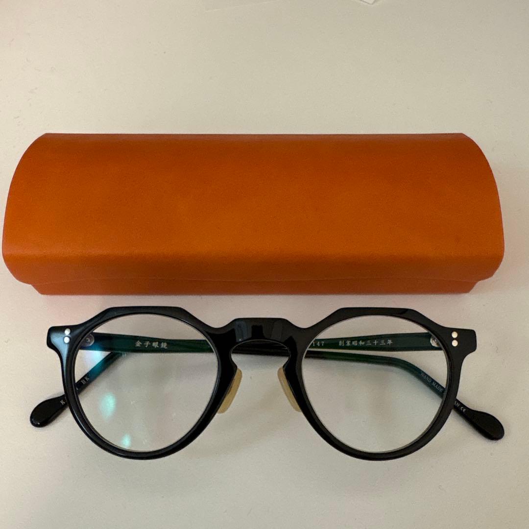 金子眼鏡 KA-64 BK小物