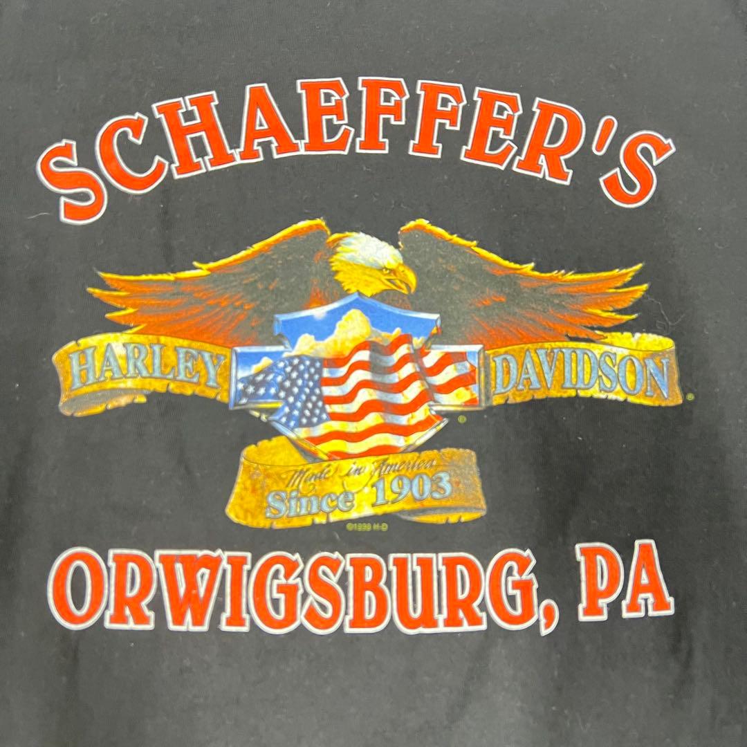 90's HARLEY DAVIDSON USA製 両面プリント　Tシャツ