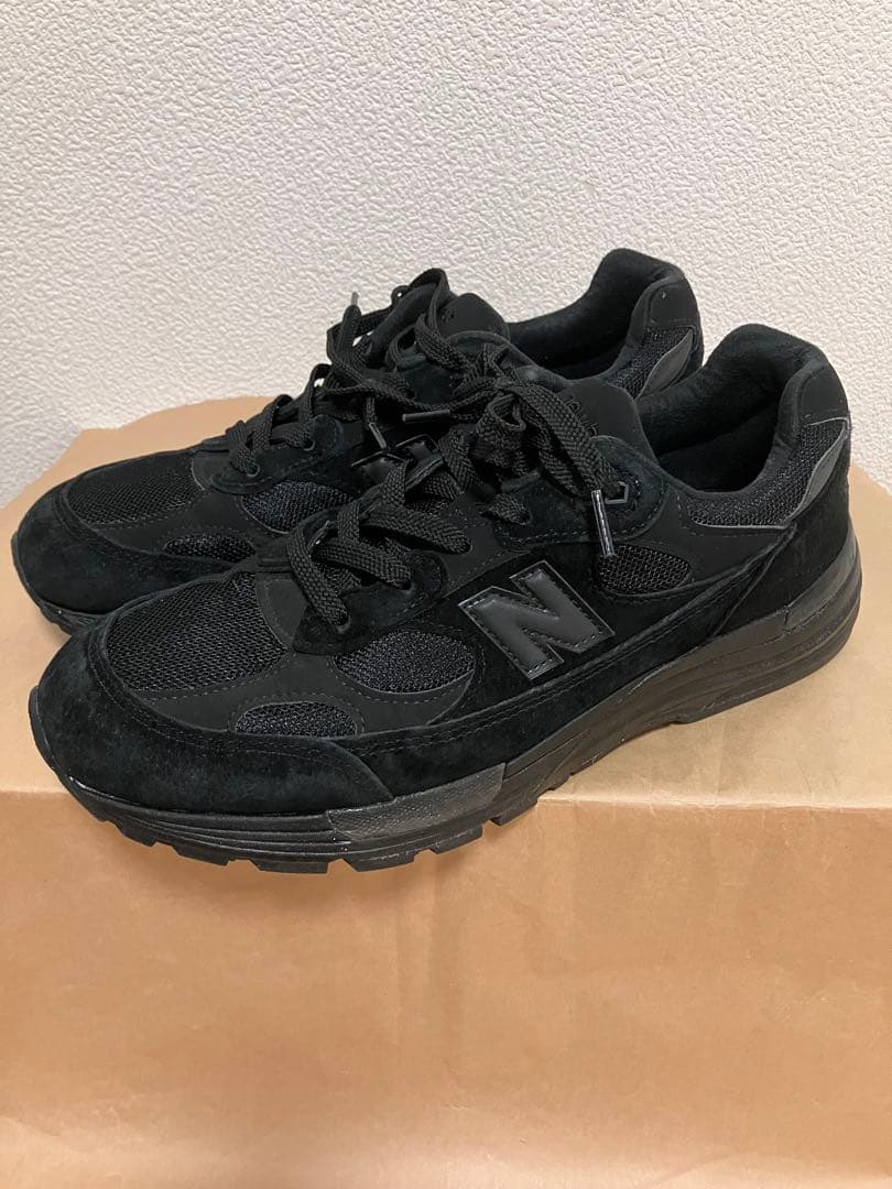 週末セール！　ニューバランス M992EA トリプルブラック 28.5cm