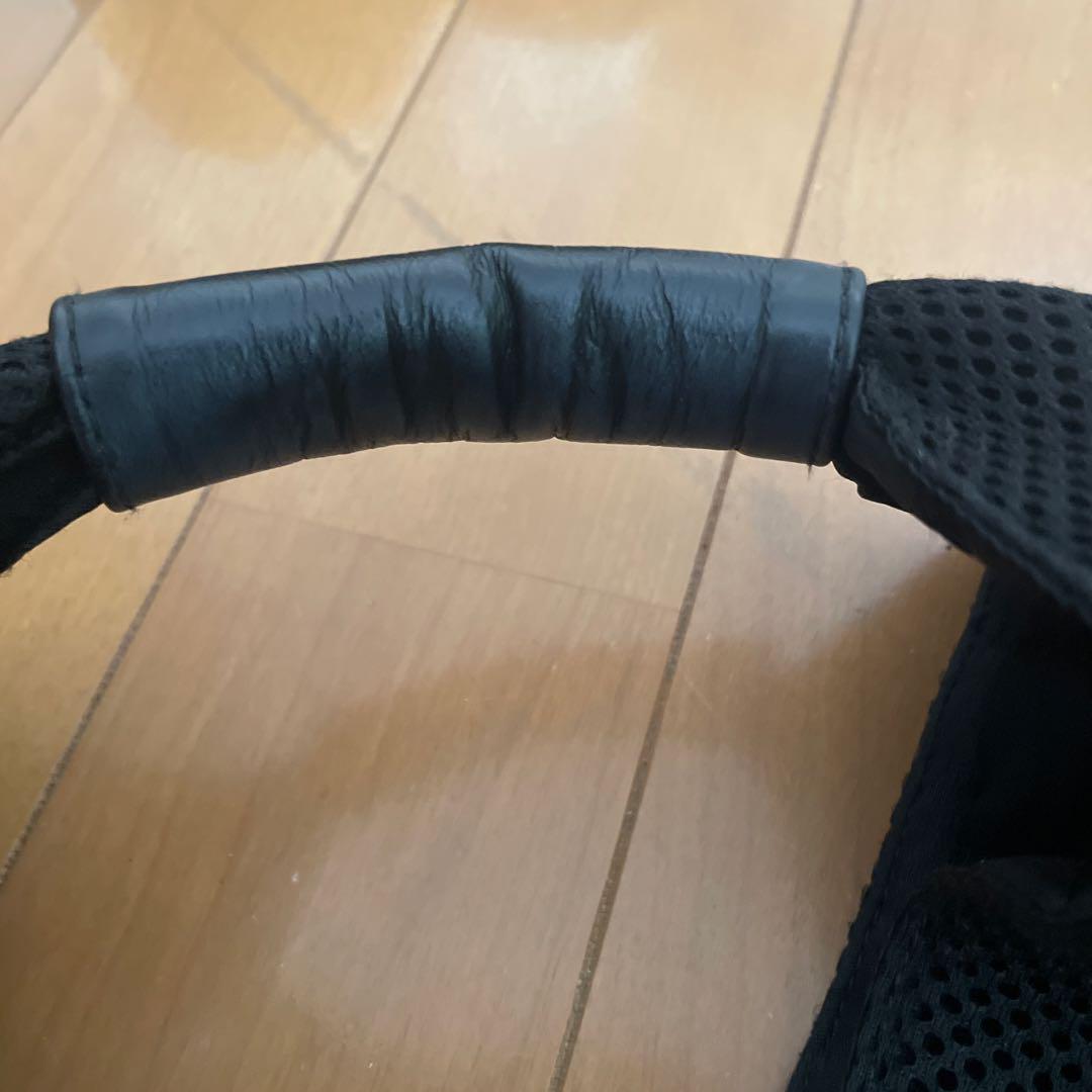 MM6 Maison Margiela ブラックメッシュトートバッグ