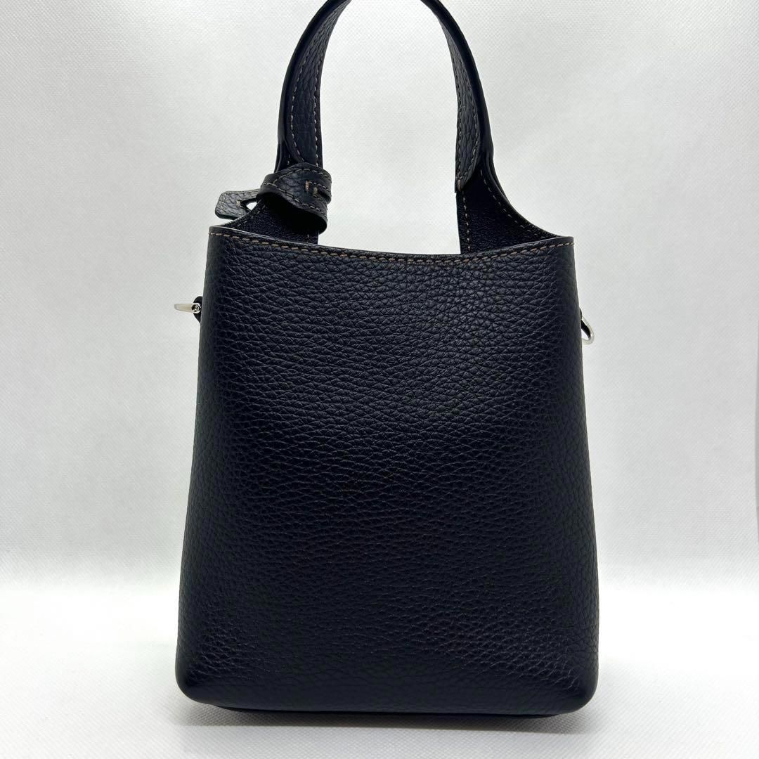 極美品＊TOD'S トッズ ショルダーバッグ タイムレス マイクロ