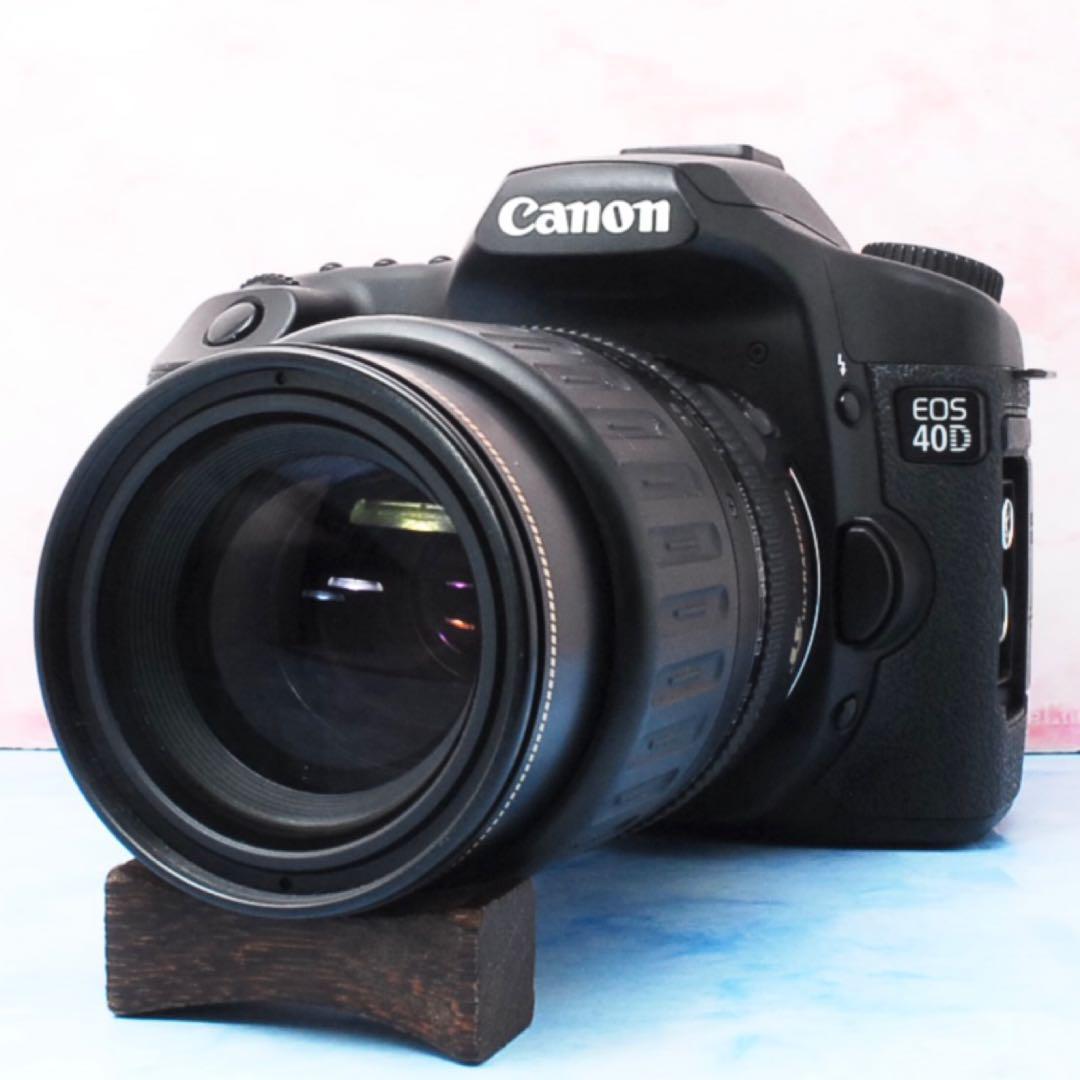 キャノン EOS 40D☆高速連写☆一眼レフカメラ☆高倍率レンズ付 キャノン EOS 40D☆高速連写☆一眼レフカメラ☆高倍率レンズ付