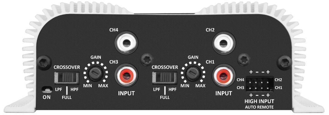 Taramps TS400X4 4チャンネル ステレオアンプ 2Ω 400W