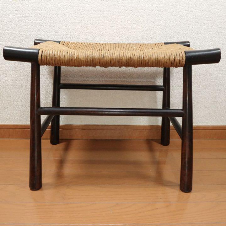 現金特価】 メルカリ B※ 松本民芸家具 【希少】 ラッシスツール