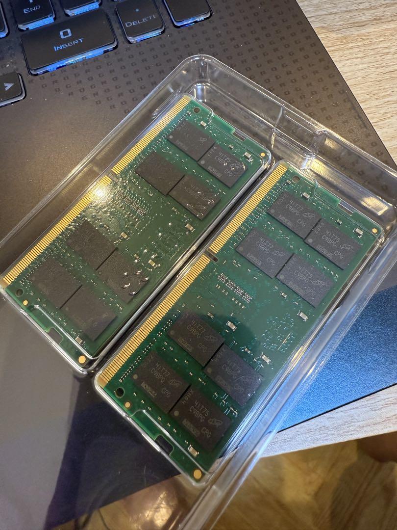 メモリー Crucial 32GB DDR4 SODIMM 3200Hz (2x16GB)
