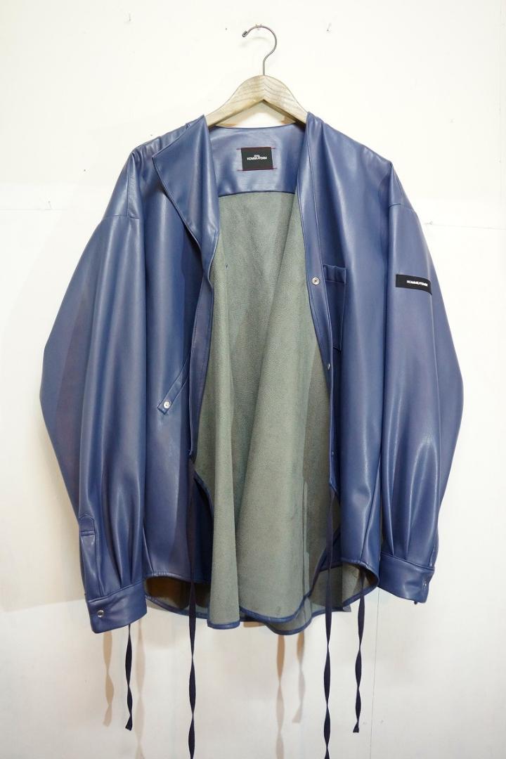 正規店特価 SYU. HOMME FEMM シュウ フェイクレザー ジャケット1104L Q7d9i-m75181657514 定番お買い得