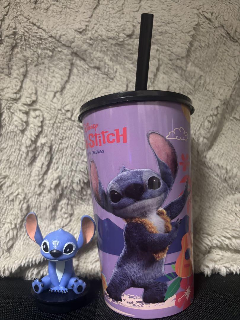 リロ&スティッチ 映画 トッパーフィギュア ドリンクカップ