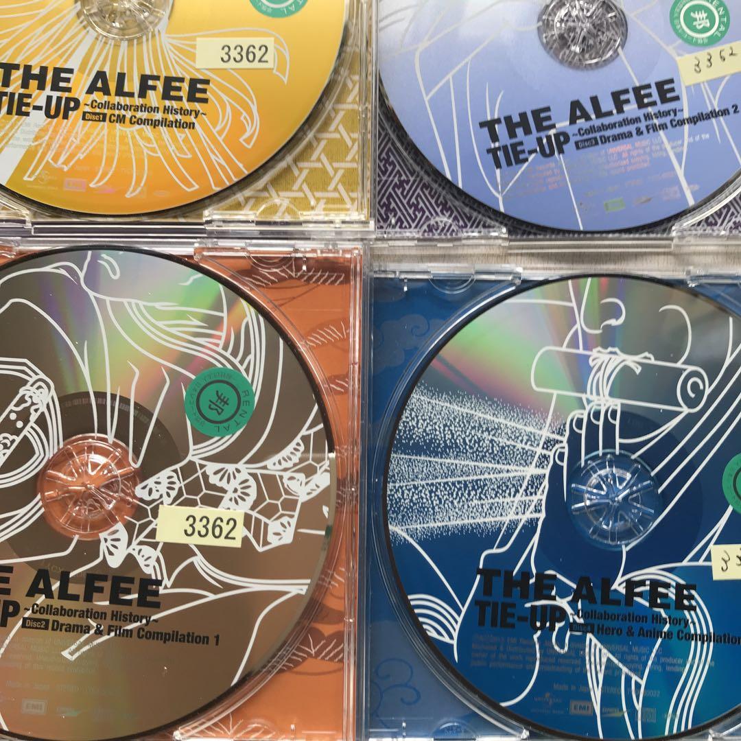 ALFEE アルフィー TIEーUP 7枚組 BOX レンタル落ち ALFEE アルフィー TIEーUP 7枚組 BOX レンタル落ち - メルカリ