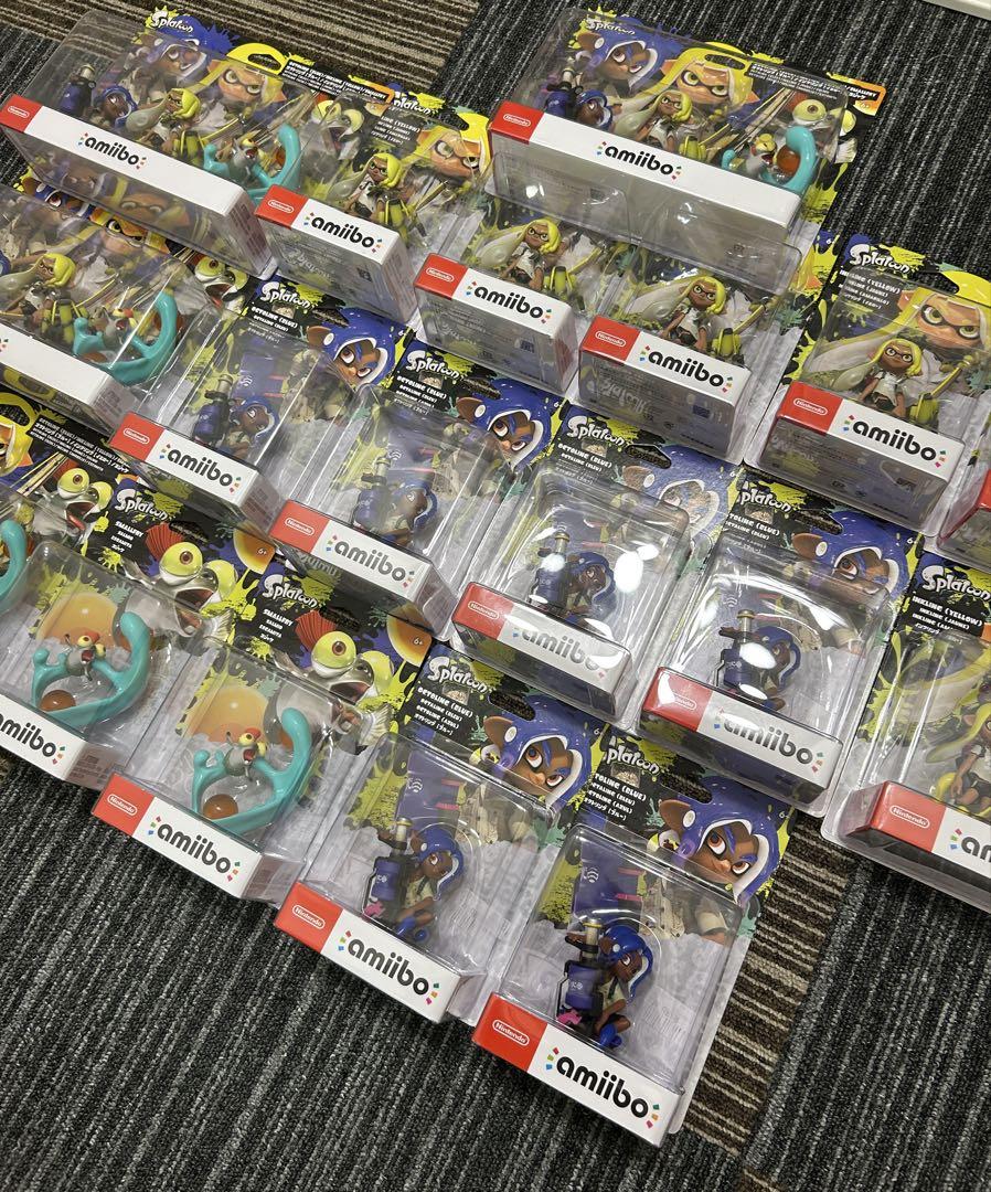 【新品・未開封】アミーボ スプラトゥーン トリプルセット　など　まとめ売り18個