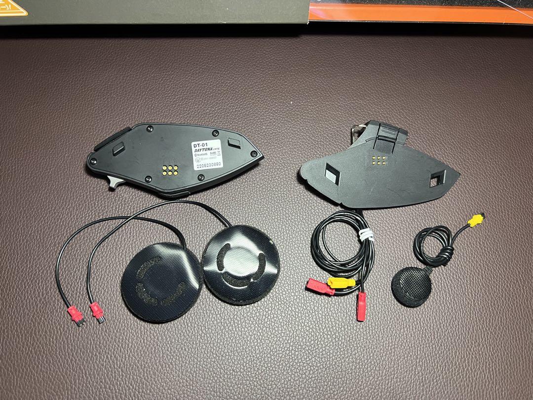 デイトナ　インカムDT-01に専用薄型スピーカー付