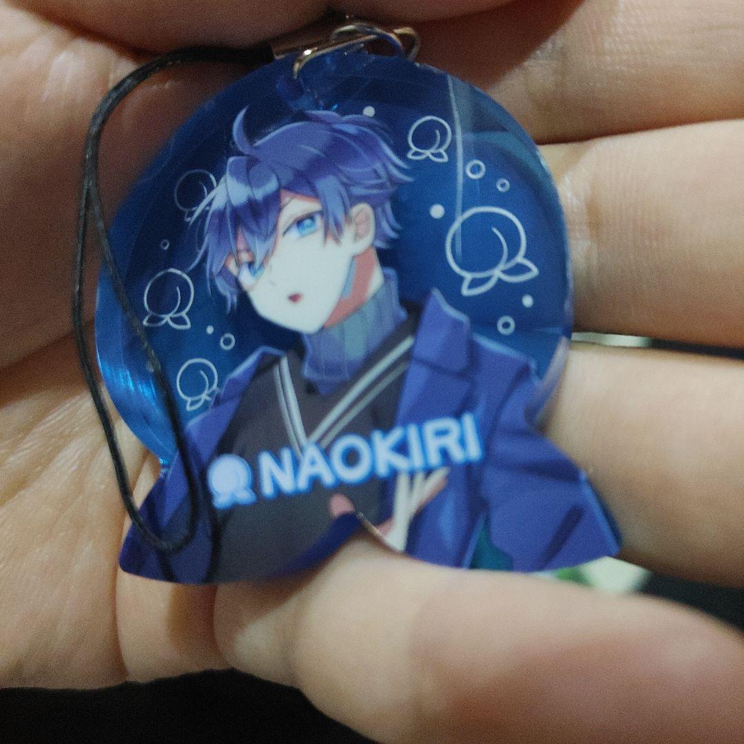 カラフルピーチジュエルアクリルストラップ