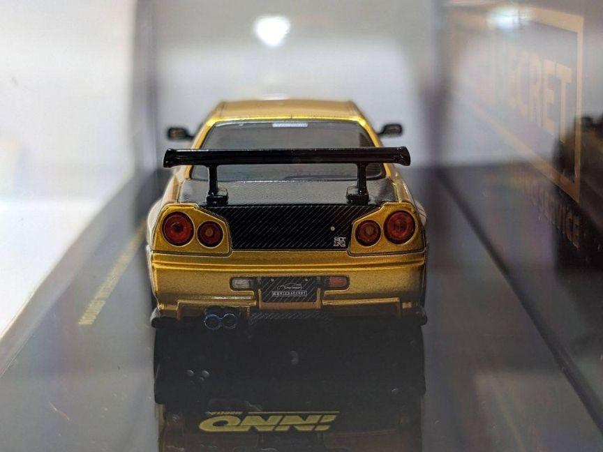 激安超安値 イノモデル トップシークレット MDX限定 R34 R35 2台セット ミニカー