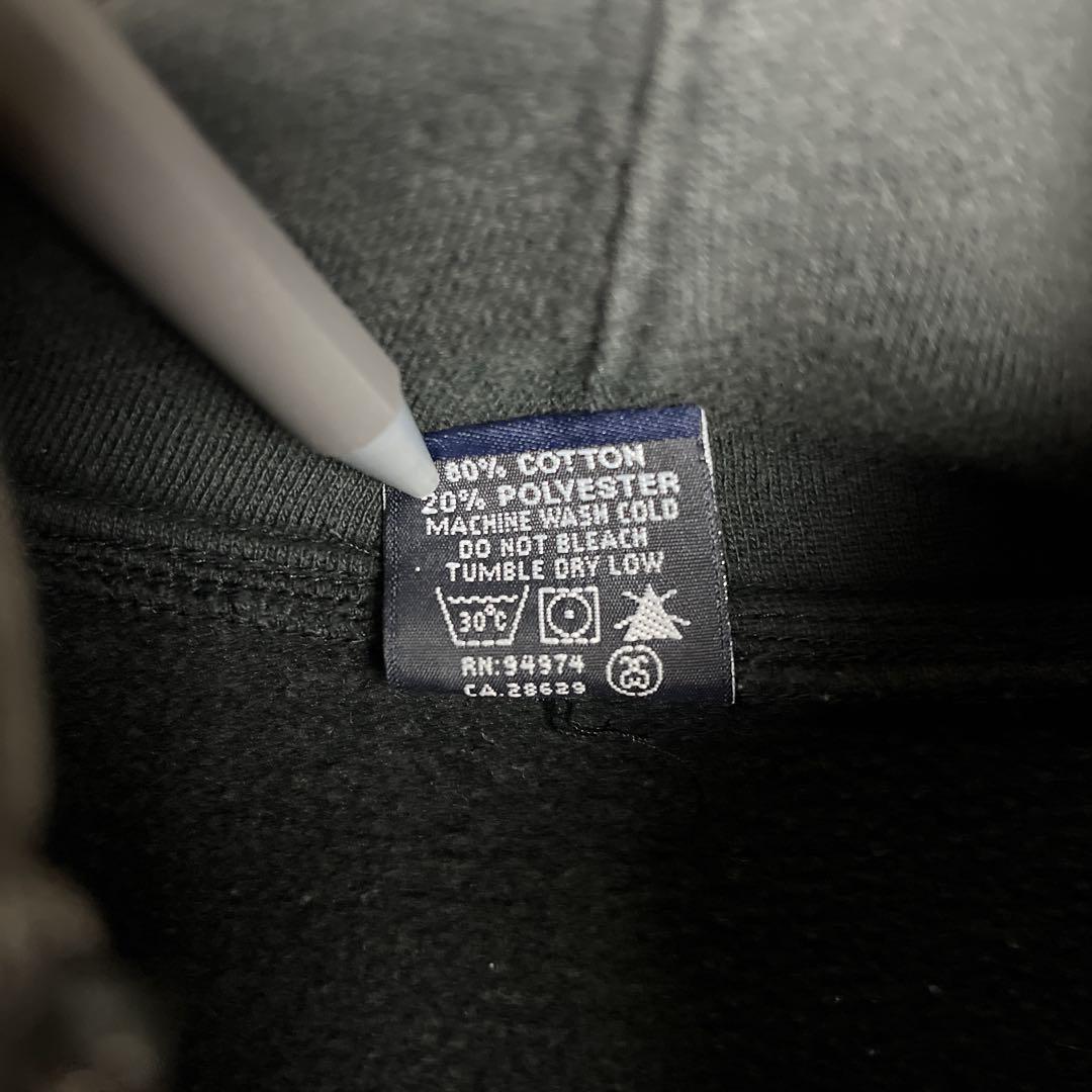 【即完モデル‼︎】STUSSY◎紺タグ 90s フルジップ パーカー D12 即完モデル‼︎】STUSSY◎紺タグ 90s フルジップ パーカー D12