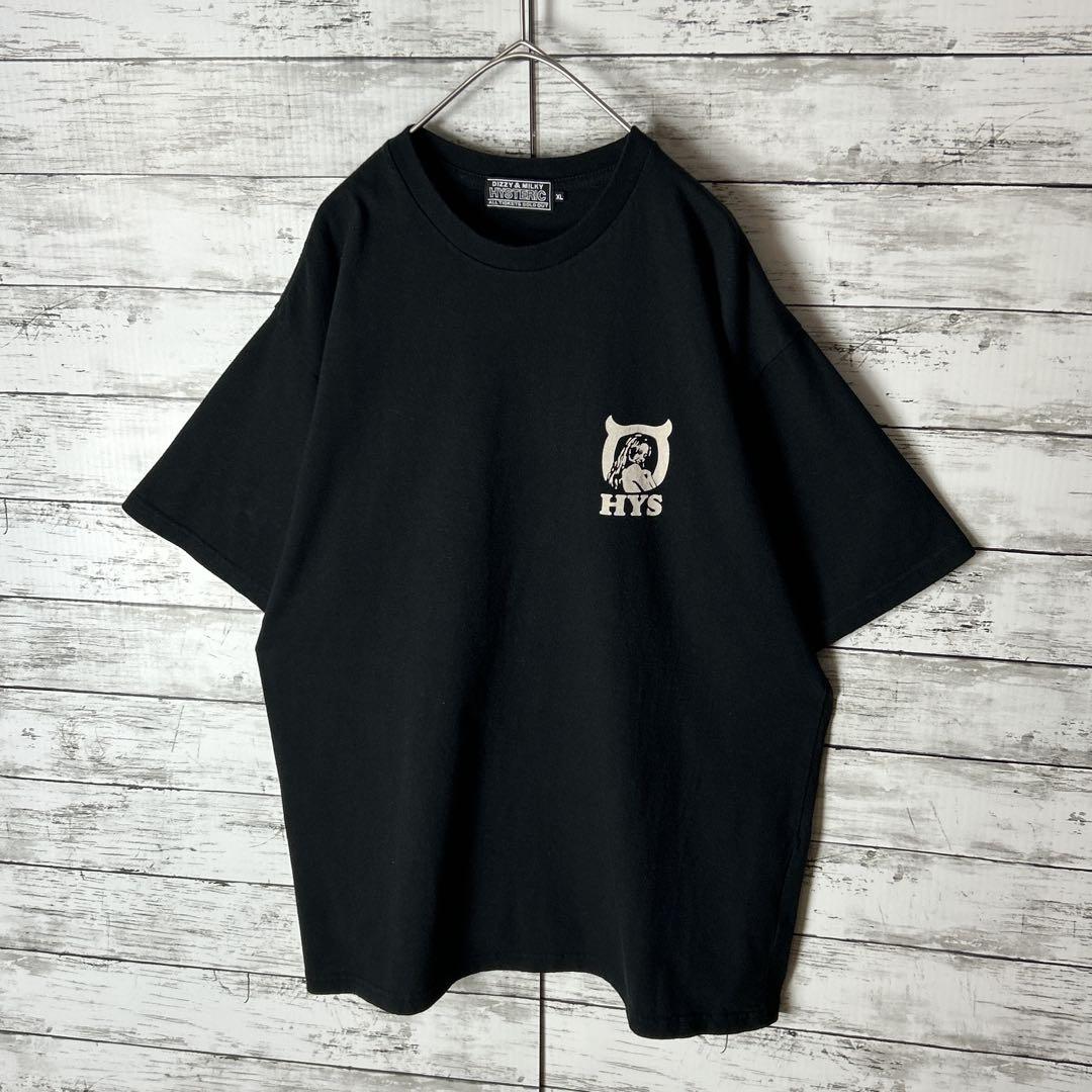 3018M【美品・XL】ヒステリックグラマー☆ヒスガール ビッグロゴＴシャツ