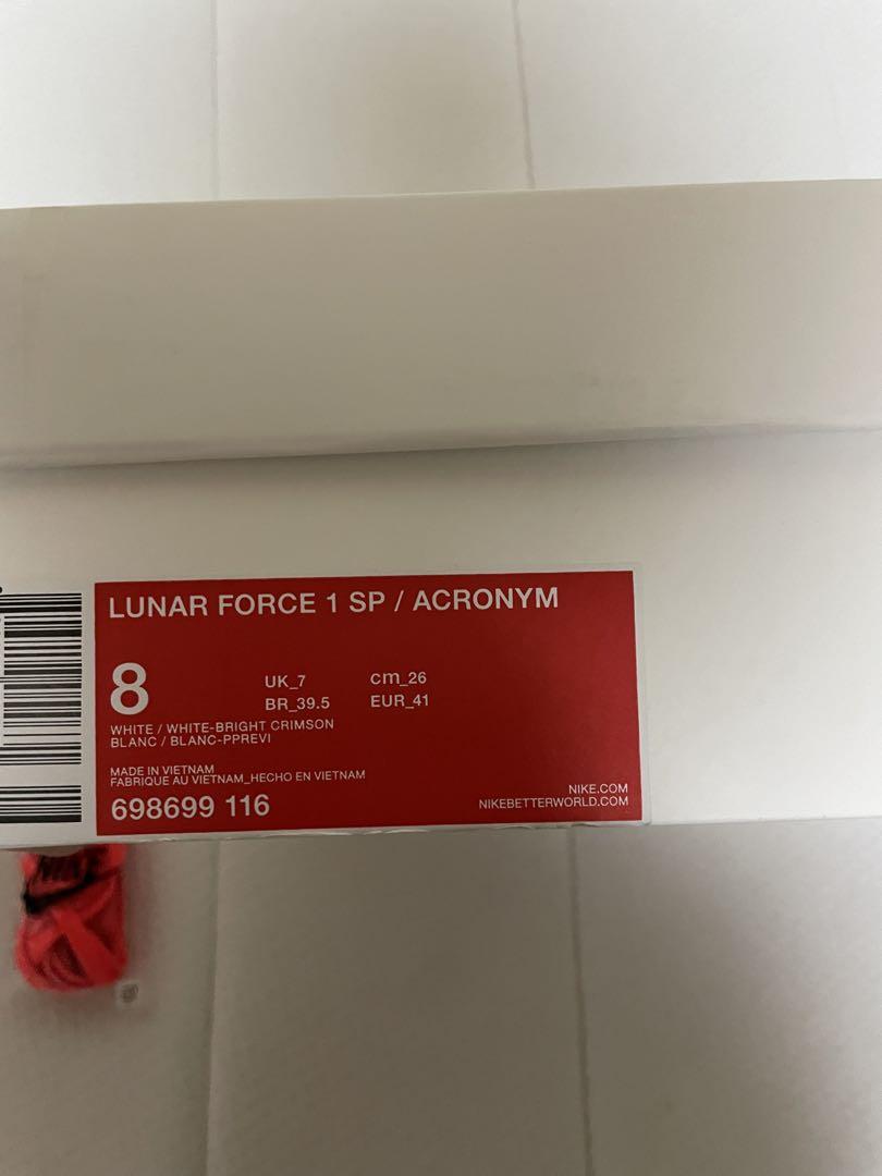 Acronym Nike Lunar Force 1 26.0 アクロニウム