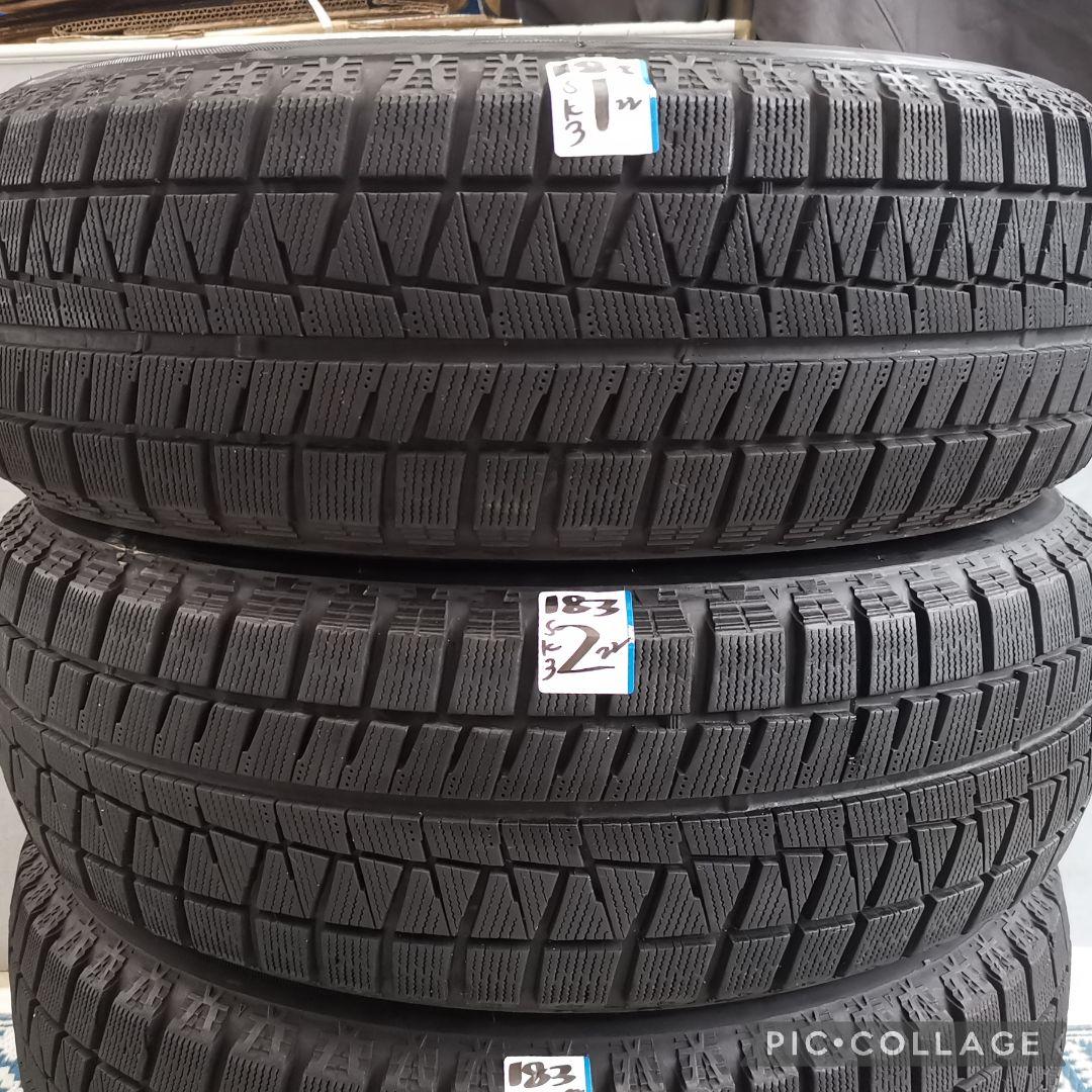 送料無料 バリ溝 年式22　スタッドレス タイヤブリヂストン ICE PARTN