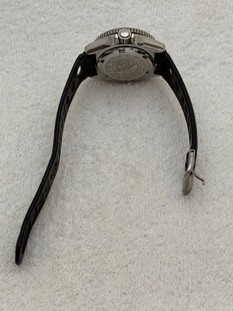 セイコー ダイバー クォーツ【2625-001B】デイト【稼働品】レディース