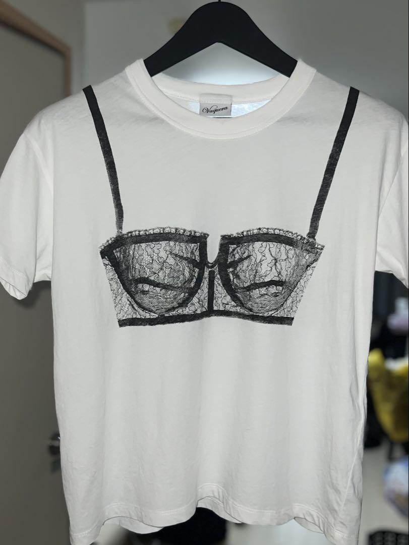 Vaquera ブラジャー プリント Tシャツ Lサイズ