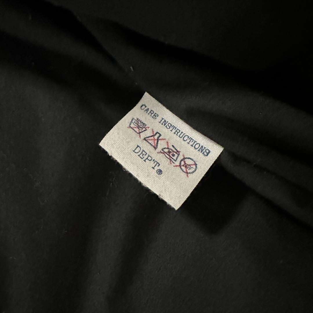 美品 90's DEP'T ダウン ベスト 牛革 S