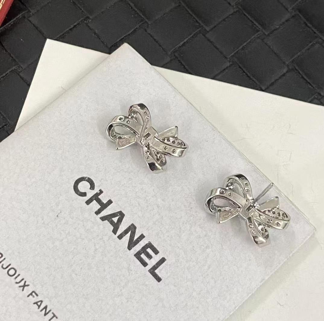 CHANEL ピアス リボン