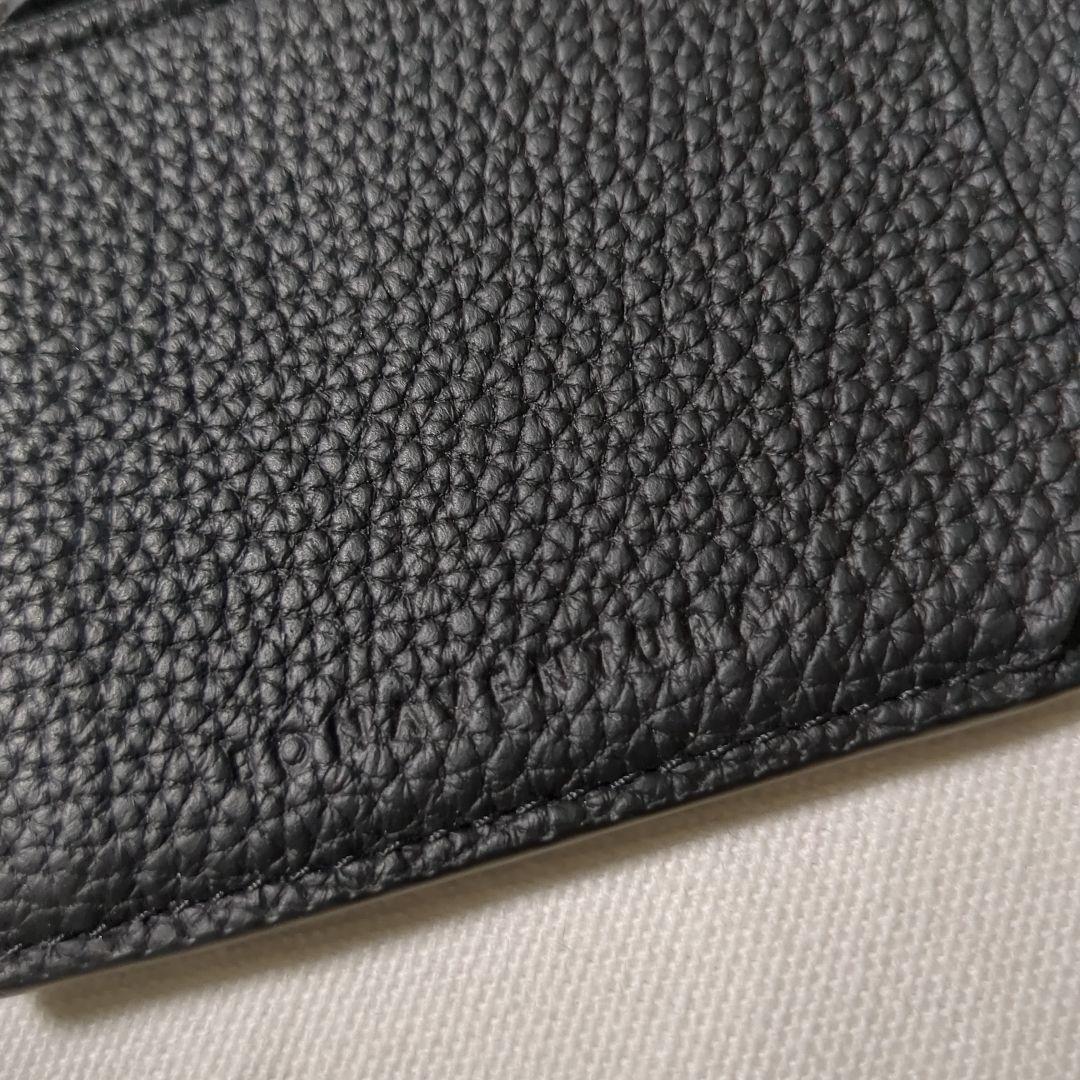 極美品 未使用 ボナベンチュラ ミニジップウォレット フラグメントケース レザー