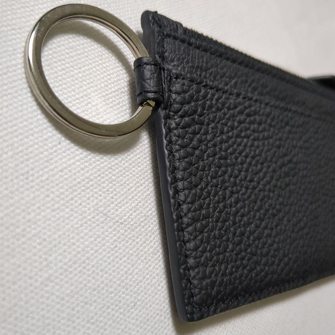 極美品 未使用 ボナベンチュラ ミニジップウォレット フラグメントケース レザー