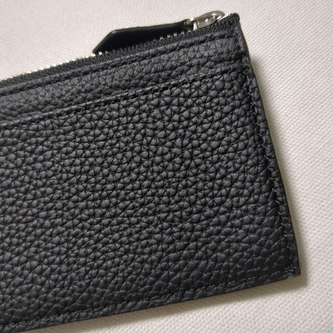 極美品 未使用 ボナベンチュラ ミニジップウォレット フラグメントケース レザー