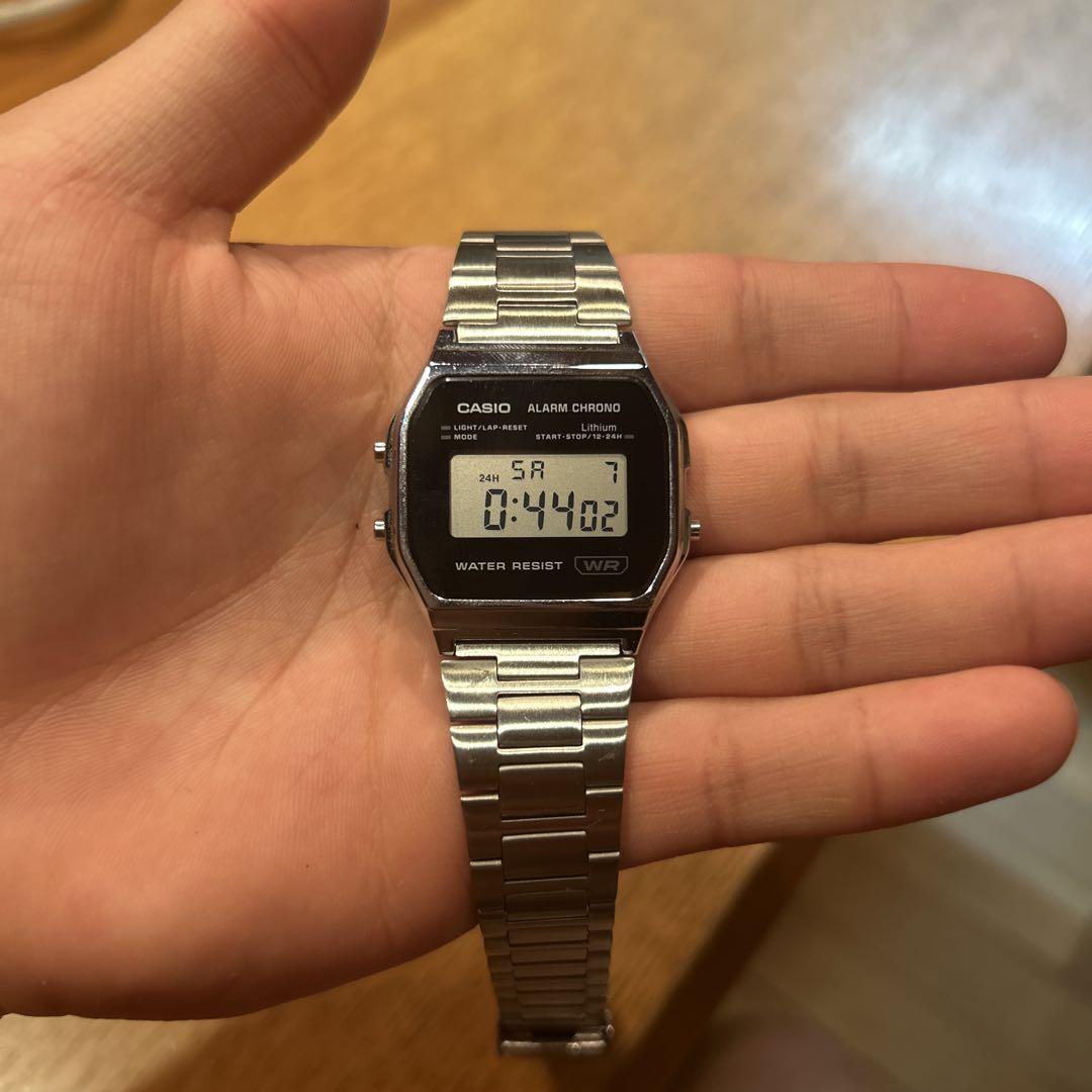 CASIO CLASSIC A158WEA-1JF 本田翼愛用　カシオクラシック