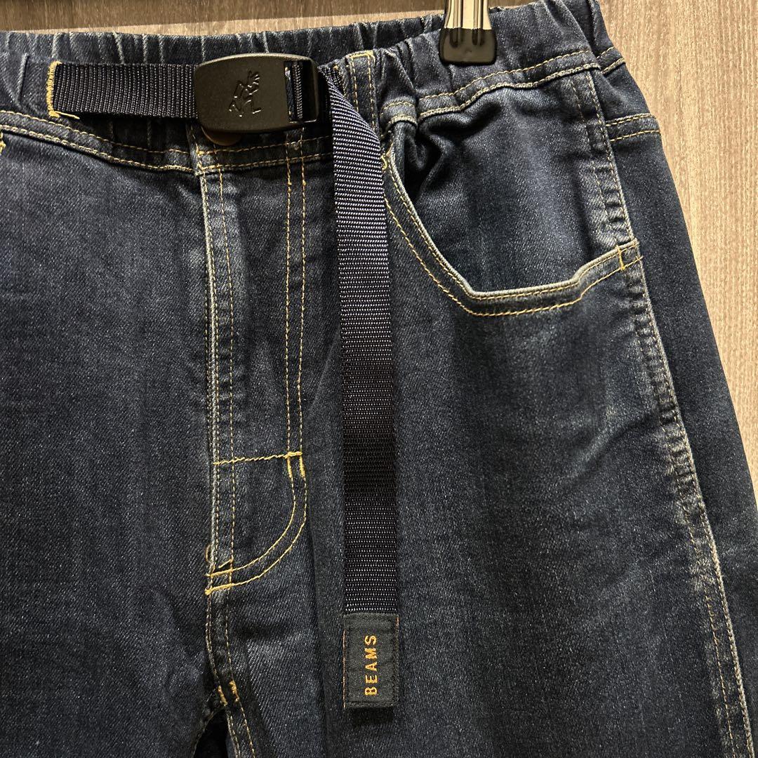 【希少】GRAMICCI×BEAMS特注コラボ インディゴストレートデニム 古着