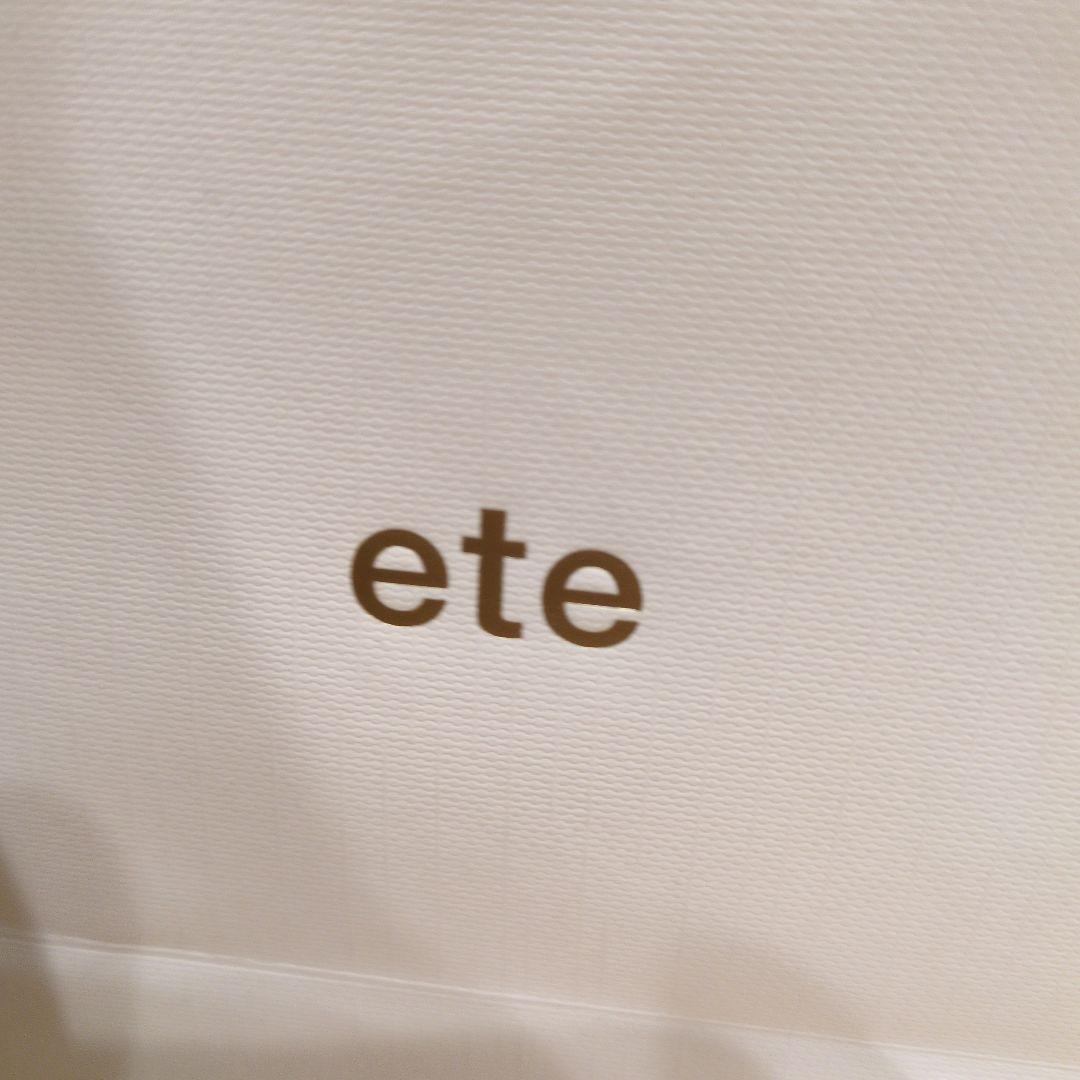 新品　未使用　ete　ゴールド　チェーンブレスレット