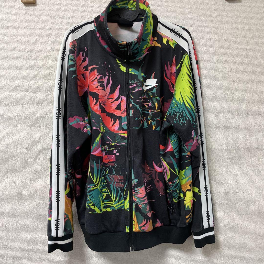 【希少】NIKE NSW ナイキ フローラル トラックジャケット 花柄 ジャージ 希少】NIKE NSW ナイキ フローラル トラックジャケット 花柄