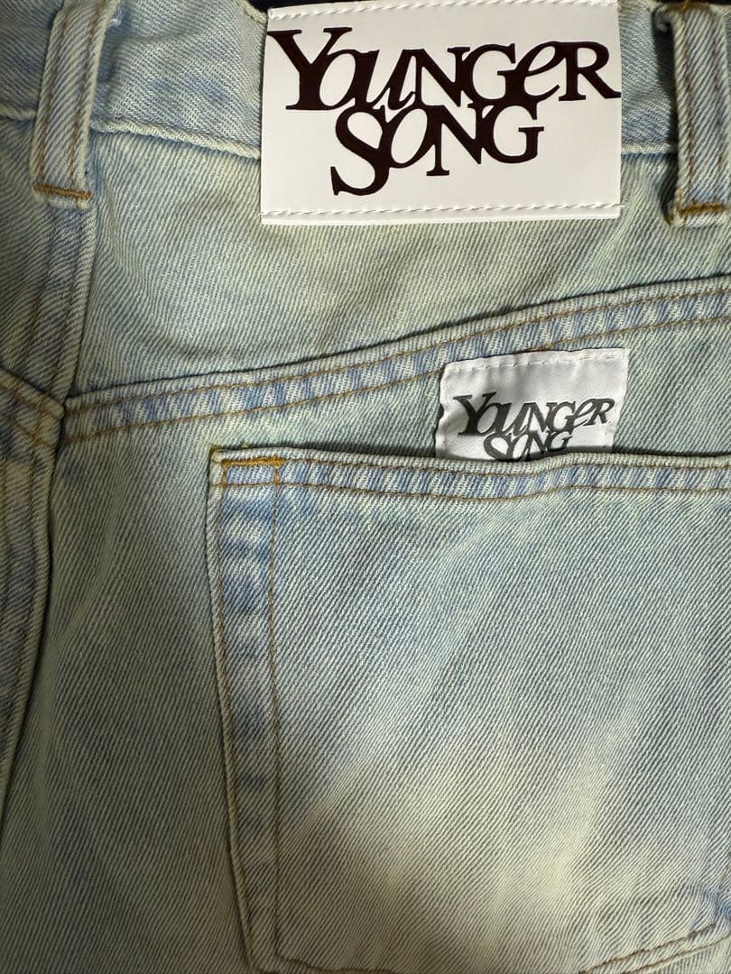[残りわずか] Sサイズ younger song デニムパンツ 人気・おすすめ｜使いやすい・旅行におすすめ 品質保証 全国発送