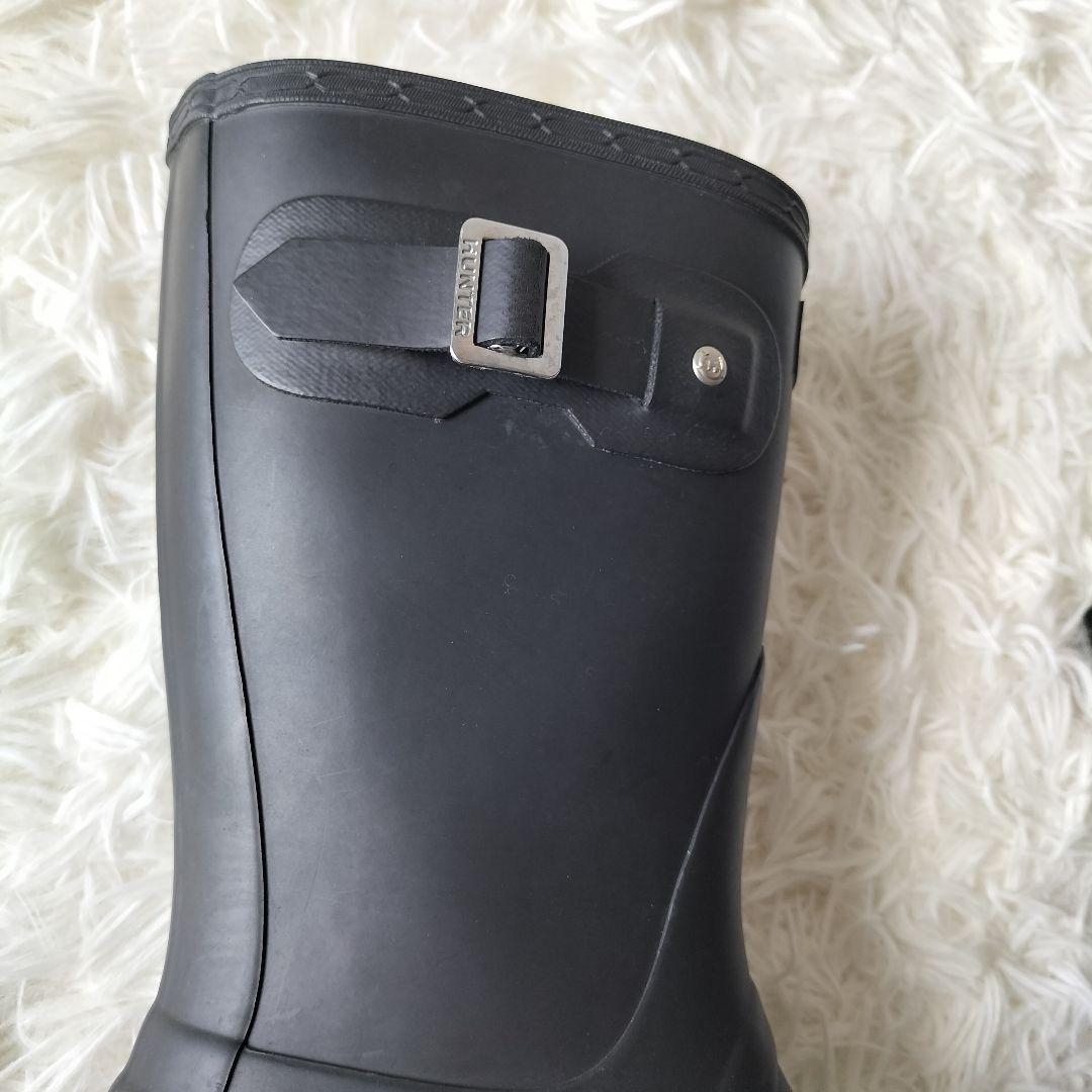HUNTER ハンター　ブラック 長靴　ミドル 極美品　23.0