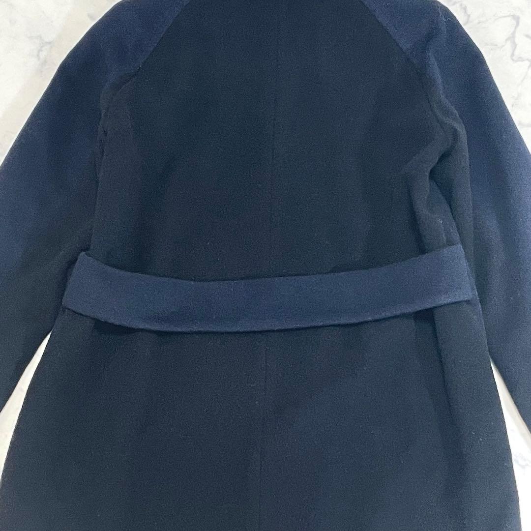 現行✨ 美品✨ ポールスミス カシミヤ バイカラー ダブルチェスターコート 猫 現行✨ 美品✨ ポールスミス カシミヤ バイカラー ダブルチェスターコート 猫