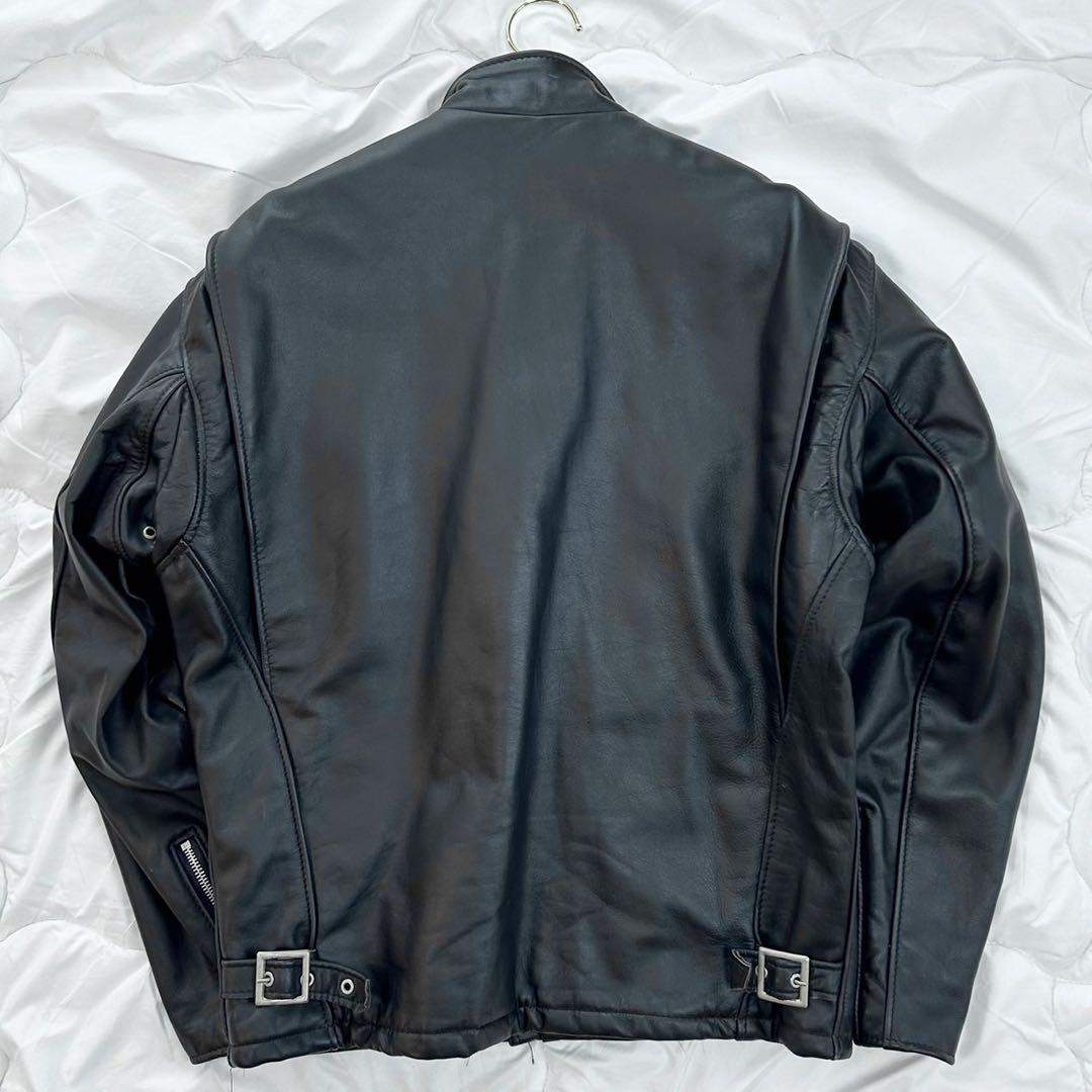 美品 Schott ショット シングルライダース レザージャケット 641Q