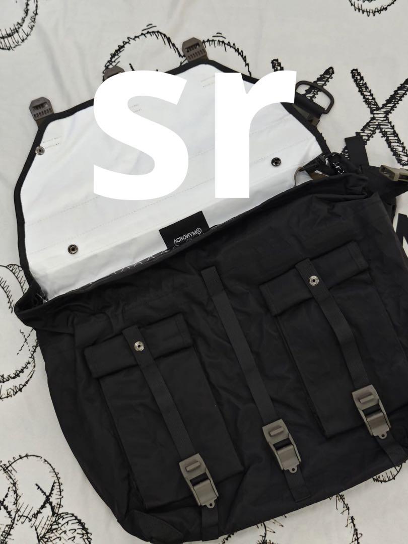 ACRONYM 3A-5 メッセンジャーバッグ ブラック ACRONYM 3A-5 メッセンジャーバッグ ブラック バッグ