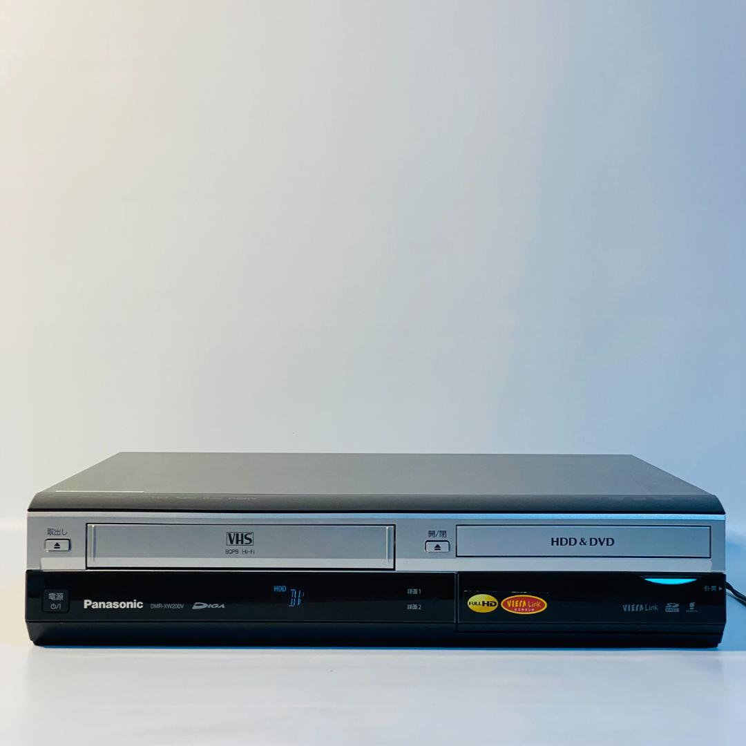 パナソニック DVDレコーダー DMR-XW200V Panasonic パナソニック DVDレコーダー DMR-XW200V 訳あり