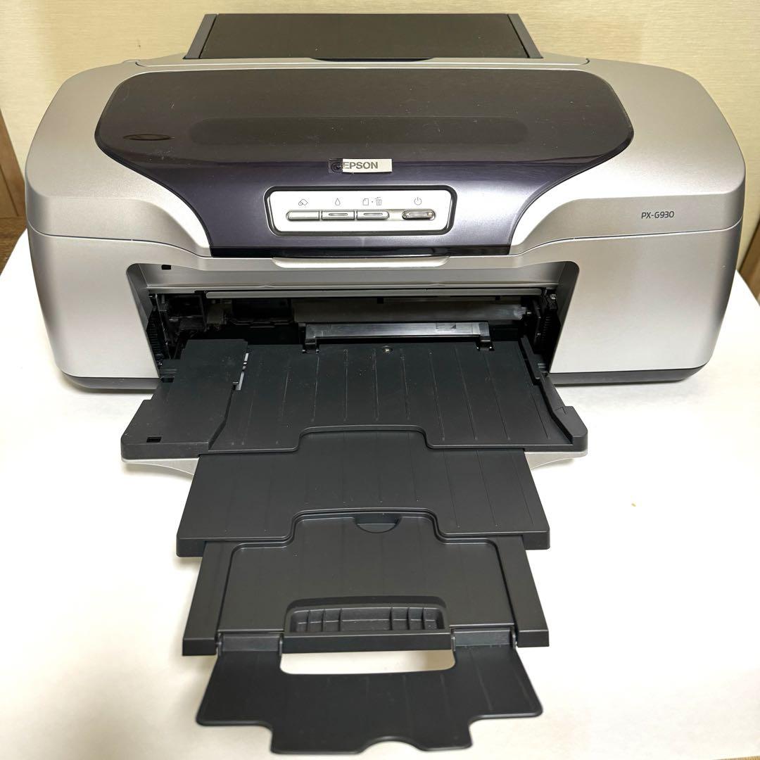 夏セール開催中 MAX80%OFF！ EPSON PX-G930 ジャンク品 純正のインクカートリッジ付き ＋ プリンター・複合機