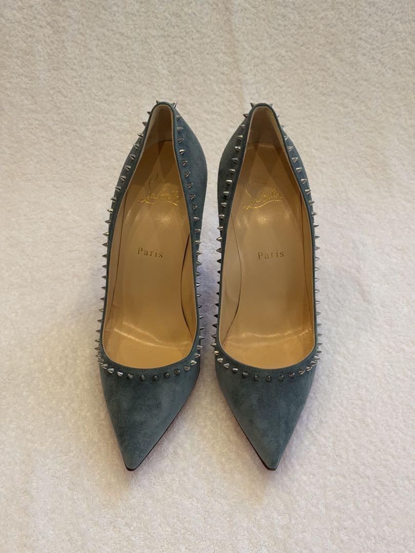 【未使用】Christian Louboutin スタッズ付きハイヒール