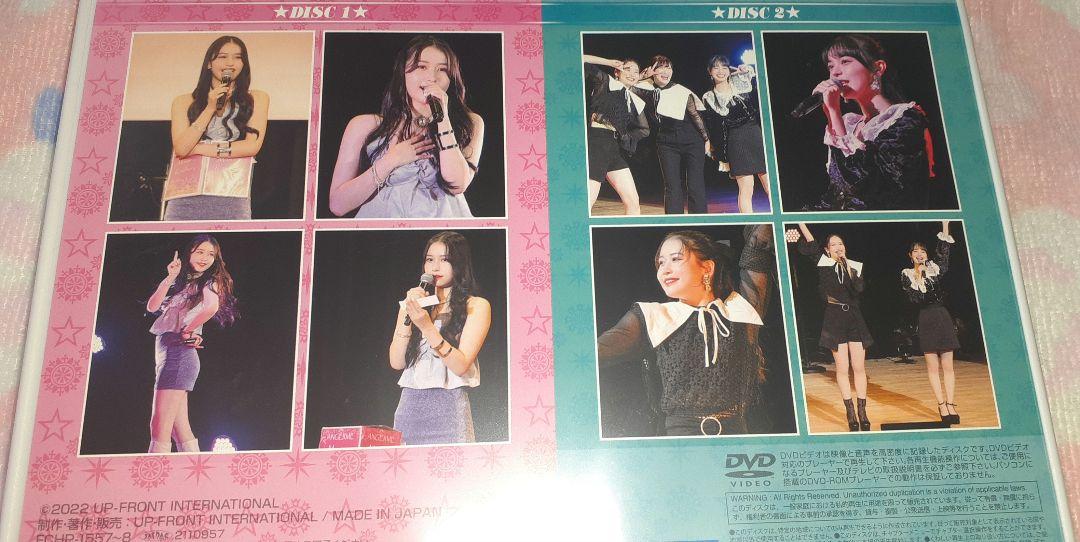 佐々木莉佳子 上國料萌衣 2022 FCイベントDVD りかみこ アンジュルム