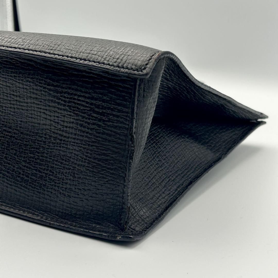 最終値下げ LOEWE ロエベ ハンドバッグ トートバッグ 黒 レザー